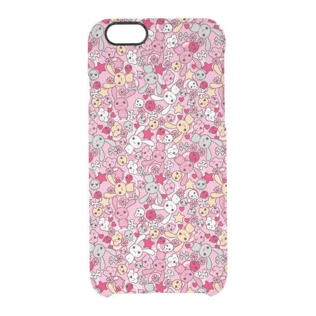 Kawaii pattern uncommon iPhone case (Back)