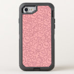 Kawaii pattern with cute cakes OtterBox defender iPhone SE/8/7 case