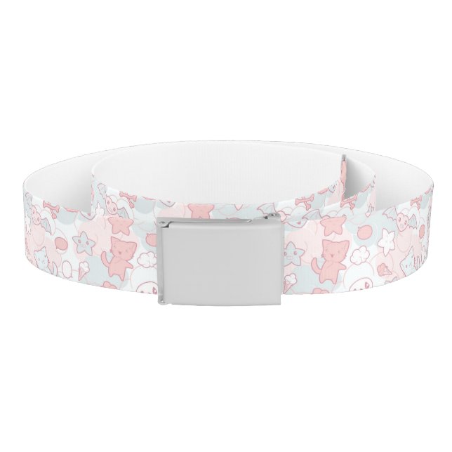 kawaii pattern with doodle belt (Coil)