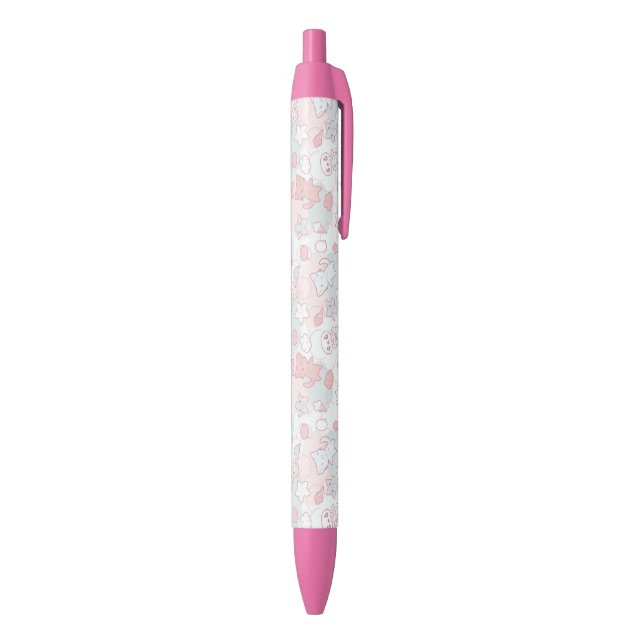 kawaii pattern with doodle pen (Bottom (Vertical))