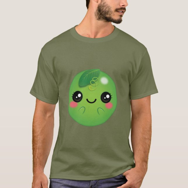 Kawaii Pea T-Shirt (Front)