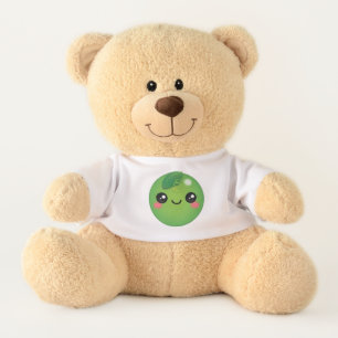Kawaii Pea Teddy Bear