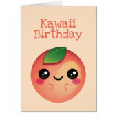 Kawaii Peach (Front)