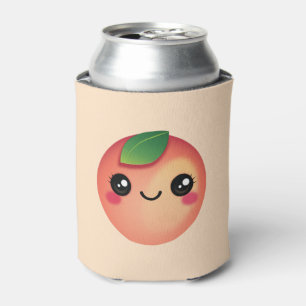 Kawaii Peach Can Cooler