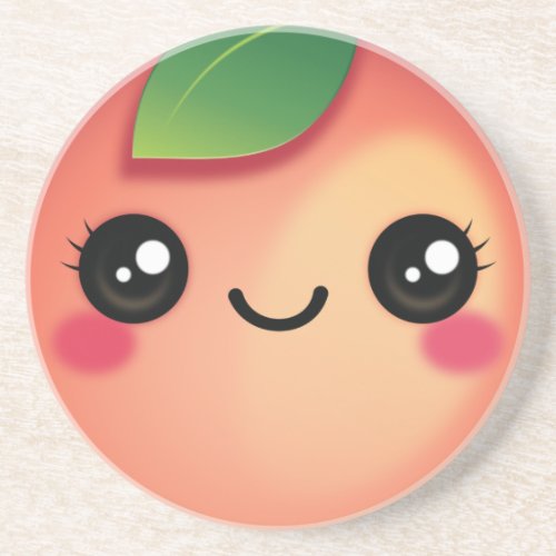 Kawaii Peach Coaster
