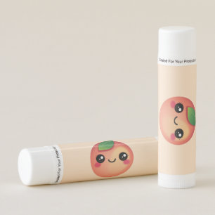 Kawaii Peach Lip Balm