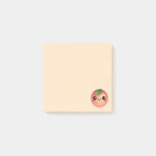 Kawaii Peach Post-it Notes