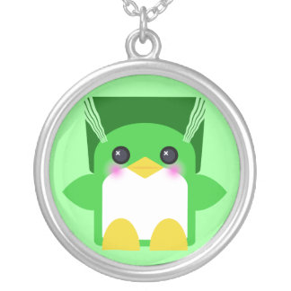 Kawaii Penguin Bride Frankenstein Necklace