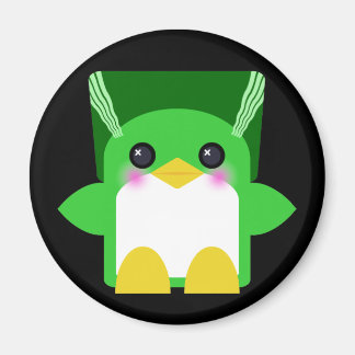 Kawaii Penguin Bride Of Frankenstein Magnet