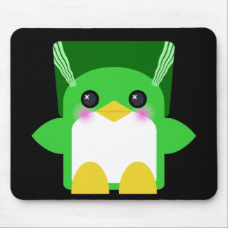 Kawaii Penguin Bride Of Frankenstein Mouse Pad
