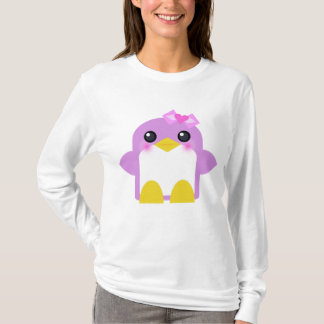 kawaii penguin girl pink sweety tweety hoodie T-Shirt
