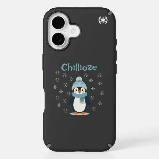 Kawaii Penguin Phone Case – Cute Winter Cover (Front)