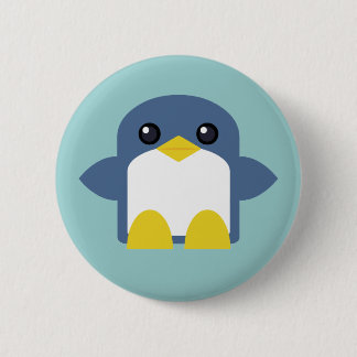 kawaii penguin sweety tweety pinback button