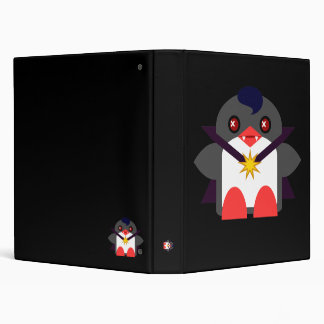 Kawaii Penguin Vampire Binder