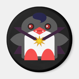 Kawaii Penguin Vampire Magnet