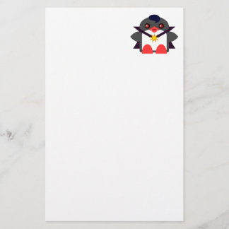 Kawaii Penguin Vampire Stationery