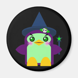 Kawaii Penguin Witch Magnet