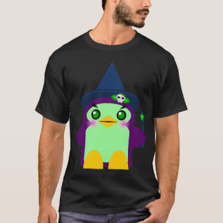 Kawaii Penguin Witch T-Shirt