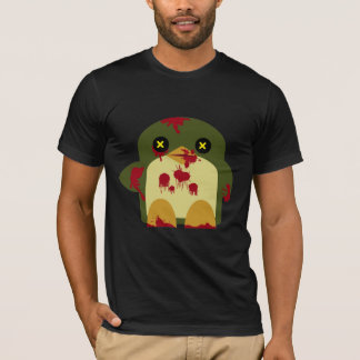 Kawaii Penguin Zombie Gruesome Horror T-Shirt