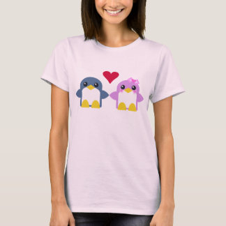 kawaii penguins love sweety tweety T-Shirt