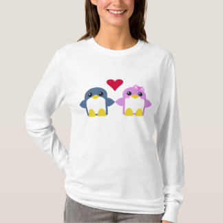 kawaii penguins love sweety tweety T-Shirt