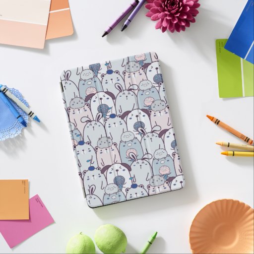 Kawaii Pets & Ice Cream iPad Air Cover