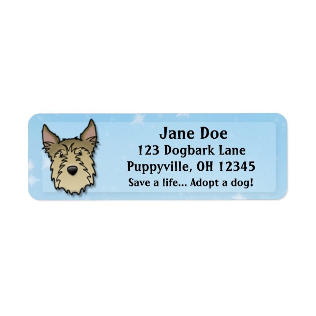 Kawaii Picardy Shepherd Label (Front)