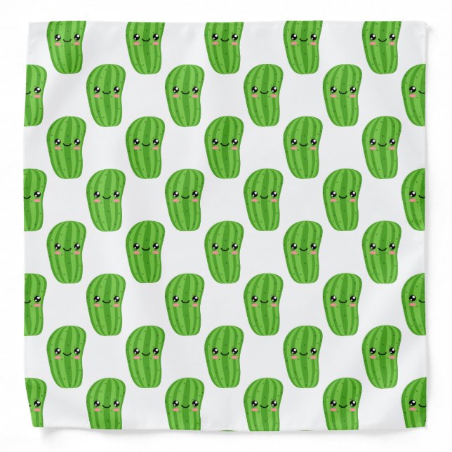 Kawaii pickle bandana (Front)