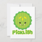 kawaii picklish pickle slice (Front)