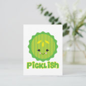 kawaii picklish pickle slice (Standing Front)