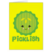 kawaii picklish pickle slice (Front)