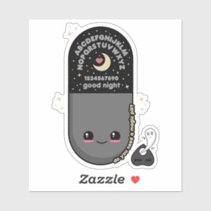 Kawaii Pill Spirit's Board  Sticker