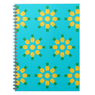 Kawaii Pineapples Notebook