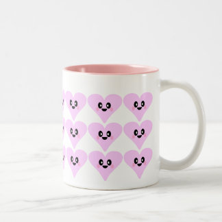 KAWAII PINK HEARTS VALENTINE'S DAY LOVE MUG