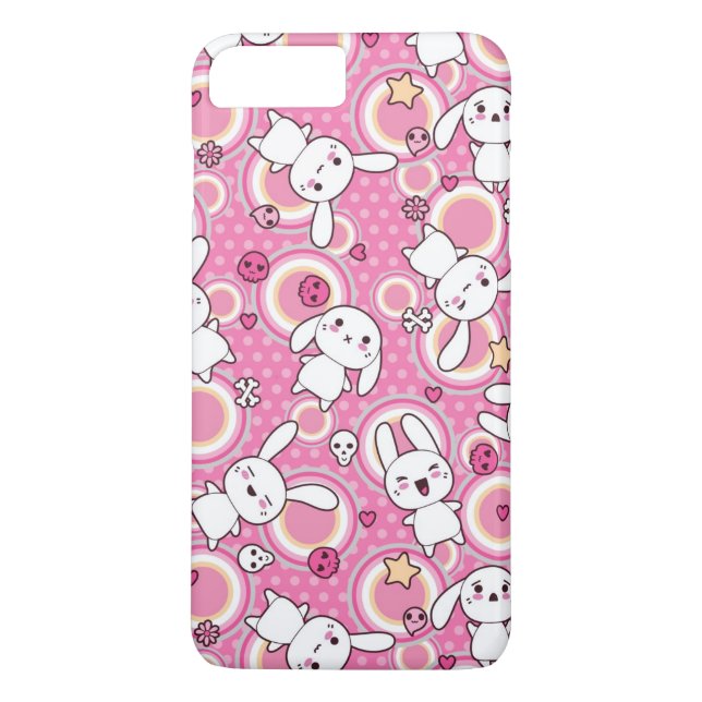 kawaii pink pattern Case-Mate iPhone case (Back)