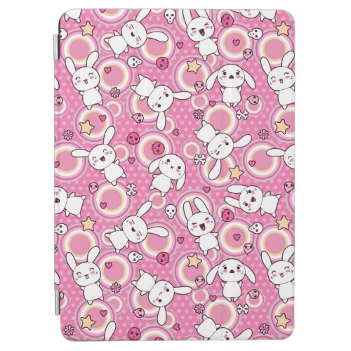 kawaii pink pattern iPad air cover