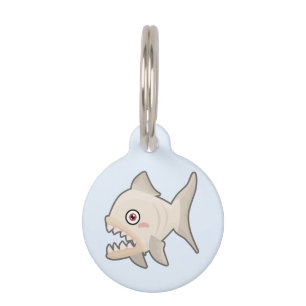 Kawaii Piranha Pet ID Tag