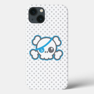 Kawaii Pirate Skull iPad Case