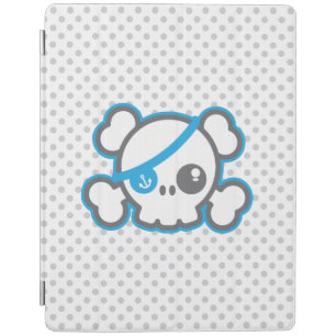 Kawaii Pirate Skull iPad Case
