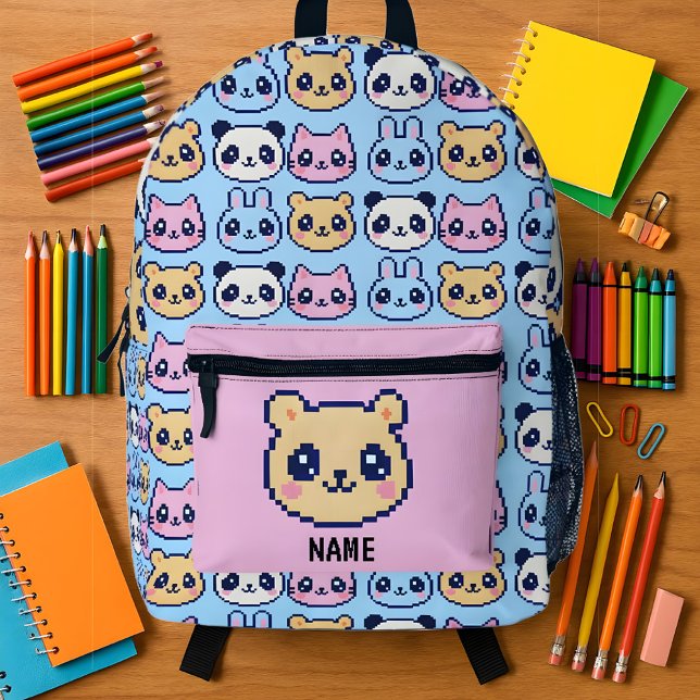 Kawaii Pixel School Backpack (Creator Uploaded)