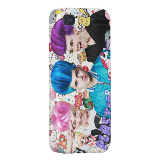 Kawaii Plastic iPhone Case (Back Right)