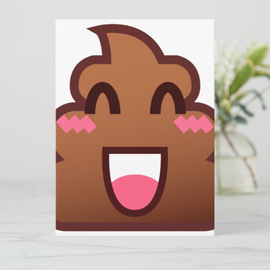 kawaii poop emojis (Standing Front)