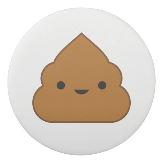 Kawaii Poop Eraser | Zazzle.com