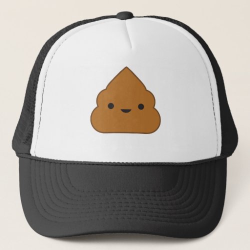 Kawaii Poop Trucker Hat