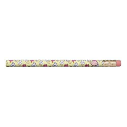 Kawaii Popsicle Ice Cream Cone Pencil