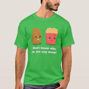 Kawaii Potato and French Fries T-Shirt