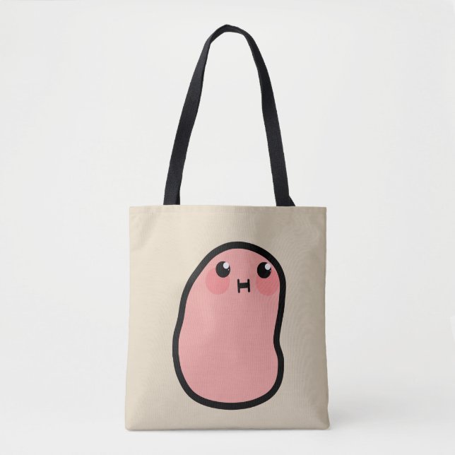 Kawaii potato tote bag (Front)