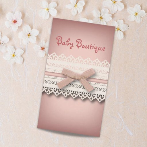 Customizable elegant floral girly vintage paris fashion business cards