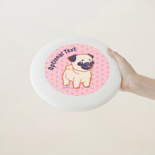 Kawaii Pug Wham-O Frisbee