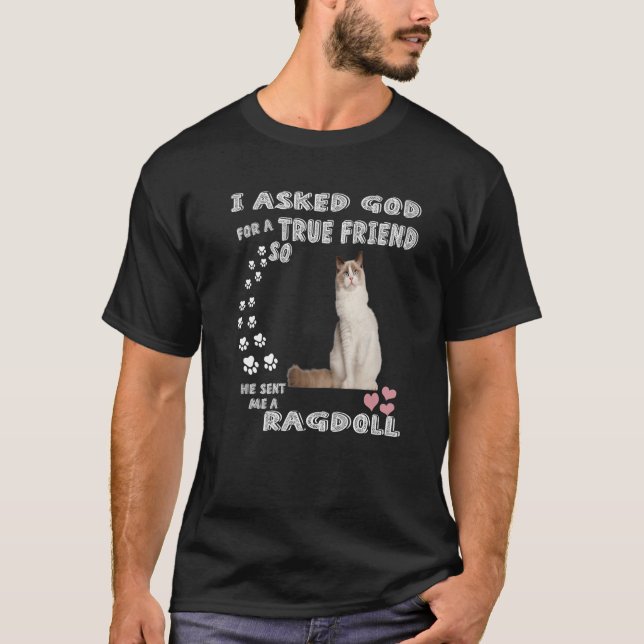 Kawaii Puppy Kitten Saying Mom Dad Costume, Cute R T-Shirt (Front)